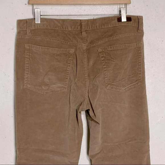 Calvin Klein Jeans 12 tan corduroy flare pants with stretch - Picture 4 of 5